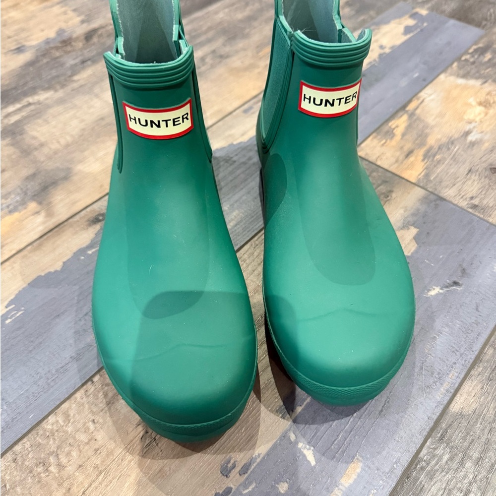 Hunter Women's Teal Rain Boots